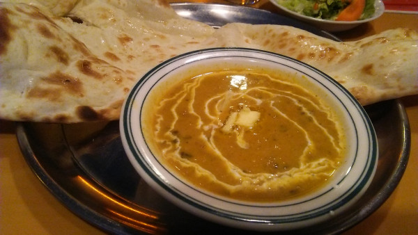 「ランチAセット 豆カレー 850円」@インド アジアン ダイニング＆バー ルナの写真