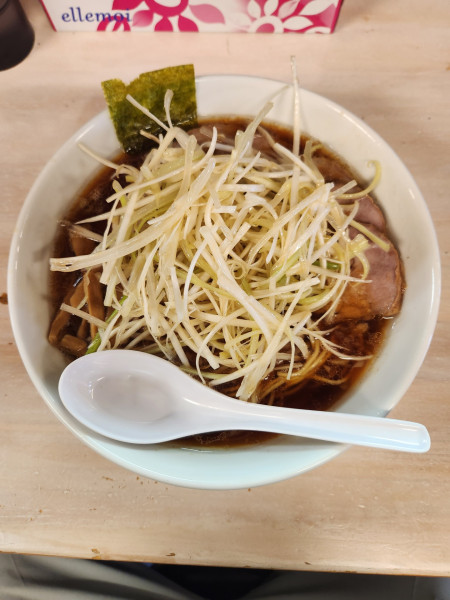 「ネギチャーシューメン」@元祖敏々亭 びんびん 高尾店の写真