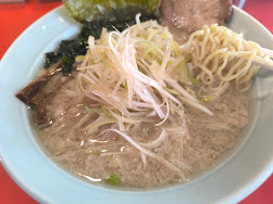 「ねぎラーメン(950)」@ラーメンショップ◯Q 鶴見店の写真