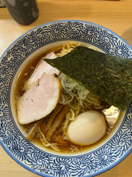 「中華そば、煮玉子」@中華そば 多賀野の写真