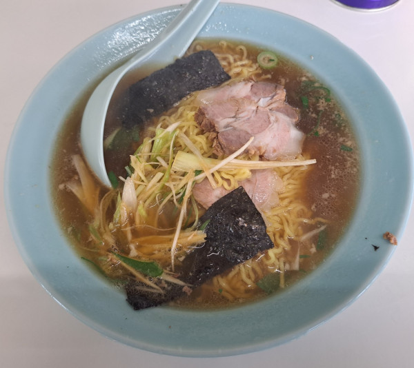 「ラーメン醤油小650円」@ラーメンショップ 平泉店の写真