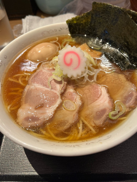 「特製中華そば」@中華そば 勝本の写真