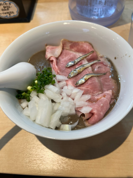 「『真鰯濃純煮干』濃度レベル2の濃度増し」@煮干中華そば 結。の写真