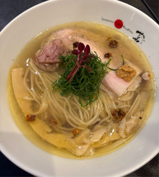 「塩soba」@Japanese Soba Noodles 蔦の写真
