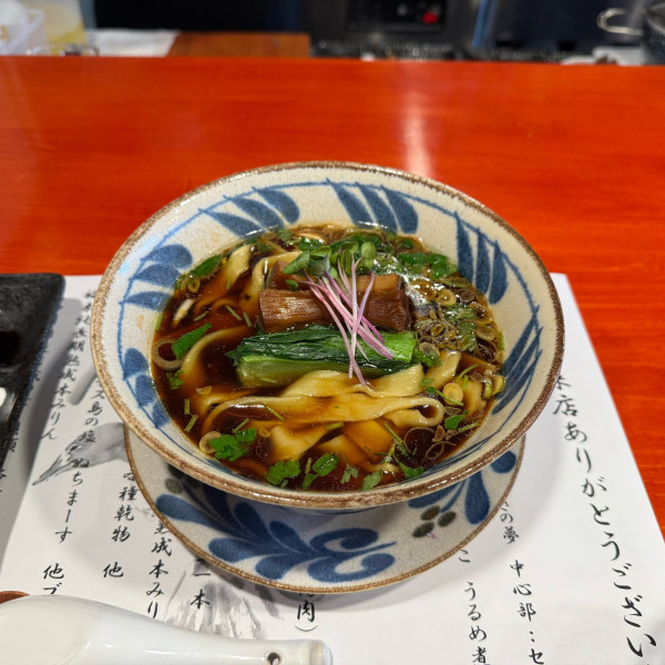 「醤油中華そば」@中華そば 鴨福の写真