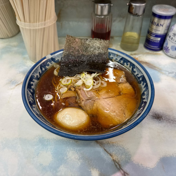 「支那そば+味玉」@ラーメン 丸仙の写真
