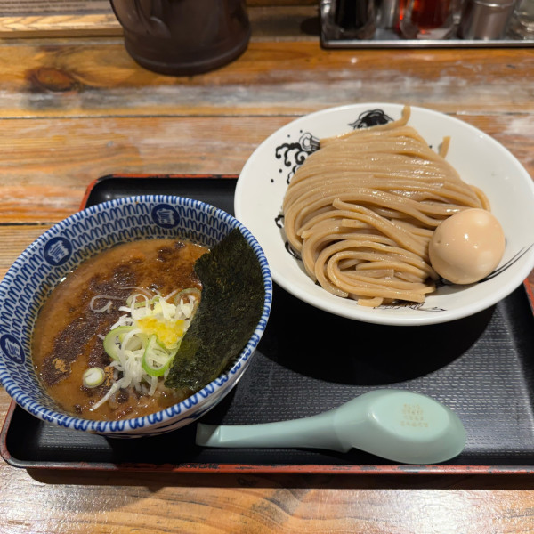 「味玉濃厚つけそば」@松戸中華そば 富田食堂の写真