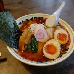 中華そば　味玉トッピング