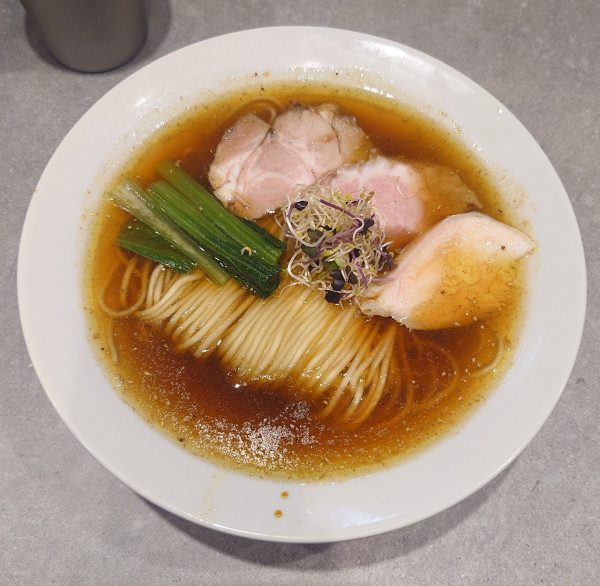 「山椒生姜ラーメン(1000円)」@BIRI BIRI CRUSH MENの写真