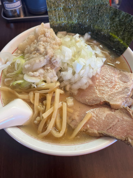 「塩ラーメン　身入り」@手打ち中華そば 酒田の写真