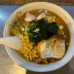 中華そば中盛り目玉焼TP