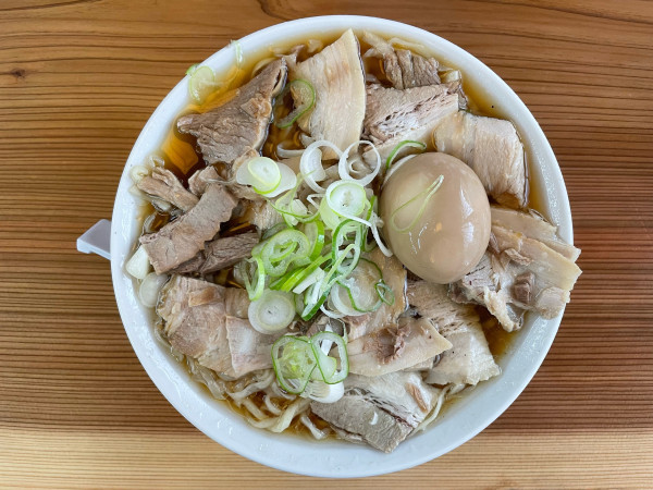 「肉中華そば（並）」@中華そば あざみ 大岩本店の写真