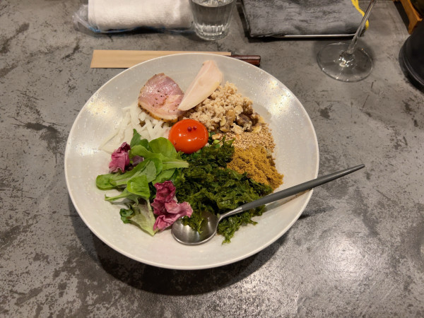 「スパイシー香りまぜそば」@まぜそば めん佳の写真