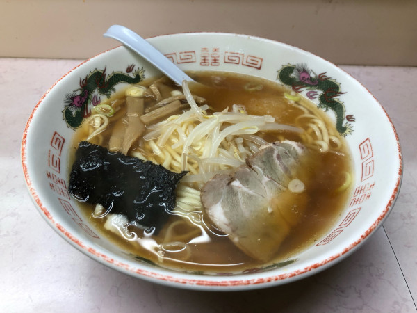 「にんにくラーメン」@岐阜屋の写真