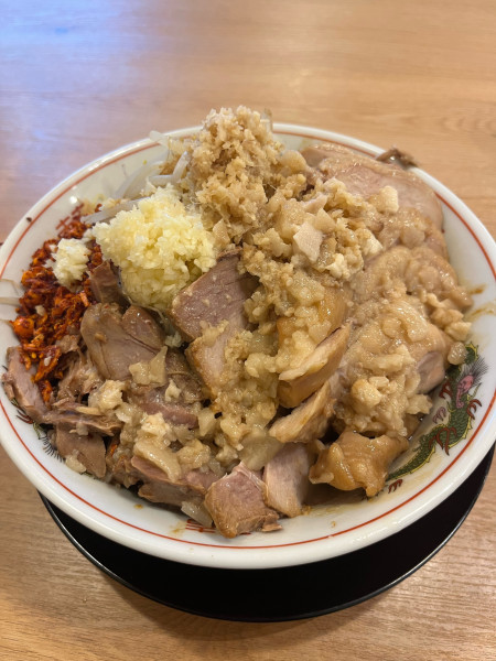 「油そばタイソン」@THE魚郎 野田店の写真