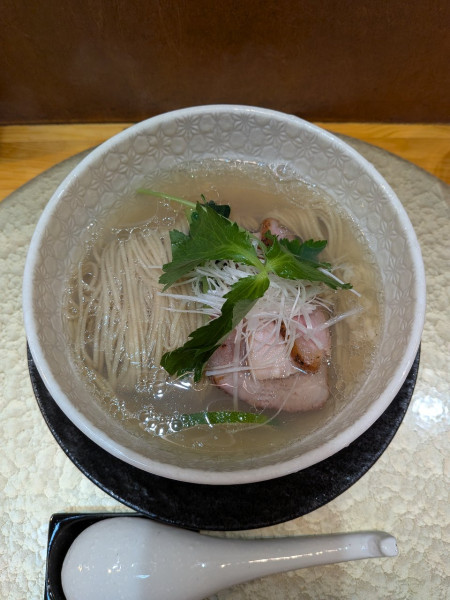 「塩中華蕎麦」@中華蕎麦 鳴神食堂の写真