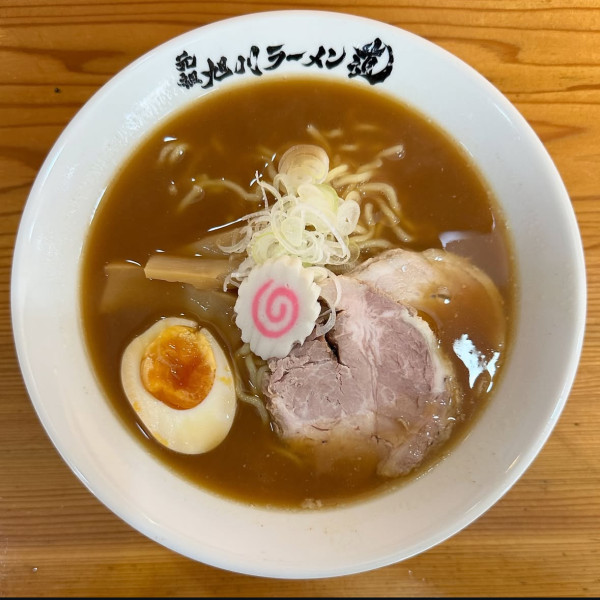 「旭川しょうゆ」@元祖旭川ラーメン 道の写真