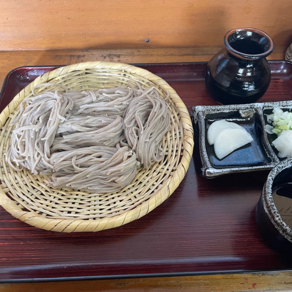 「ざるそば　700円」@戸隠手打ちそば処 ちんみの写真