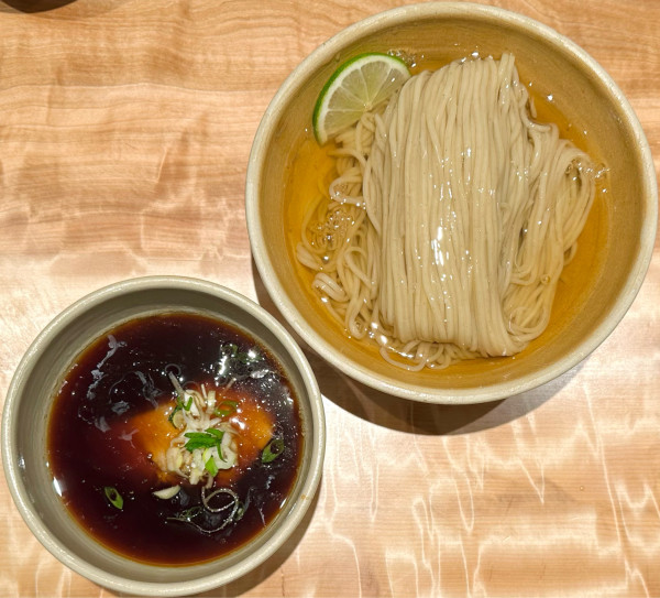 「★醤油つけ麺🍜¥1,200」@迂直の写真