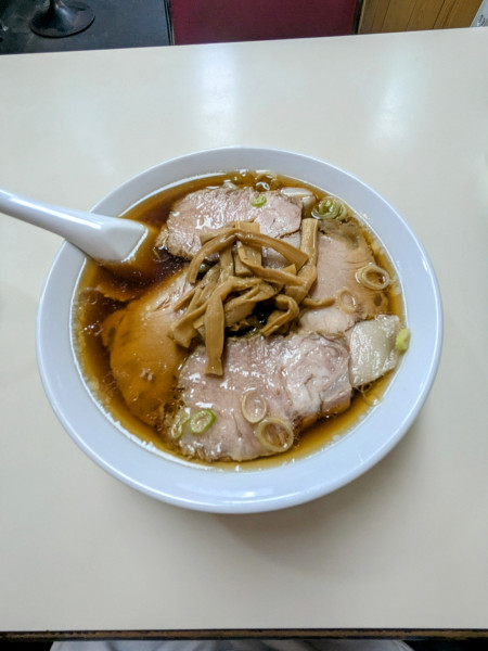 「チャーシューワンタンメン 1,250円」@新華楼の写真