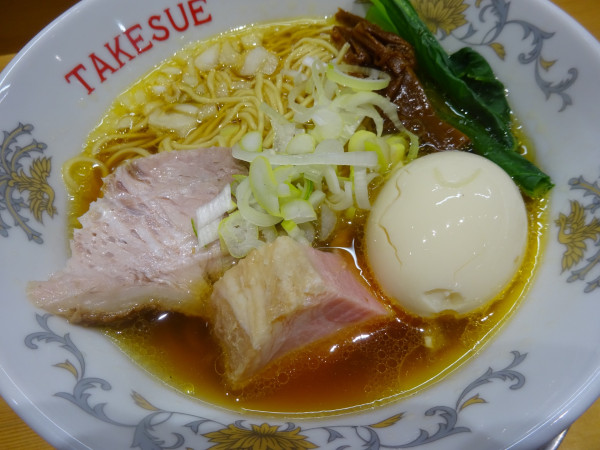 「だし味玉醬油あっさり　1,030円」@小山竹末食堂の写真