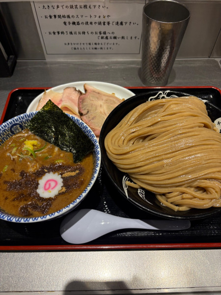 「柏幻霜ポーク焼豚濃厚つけめん　特」@松戸富田麺絆の写真