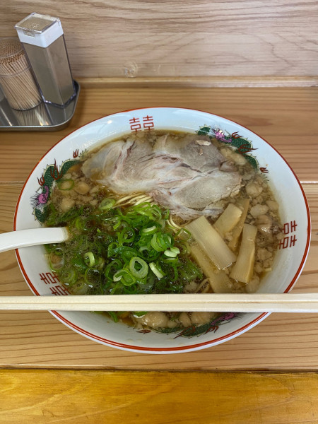 「尾道中華そば大盛」@永潤 福山中央店の写真