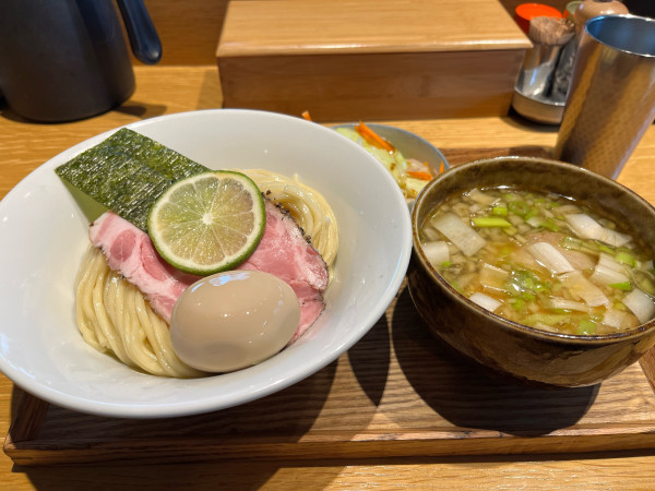 「味玉つけそば」@中華そば 二階堂の写真