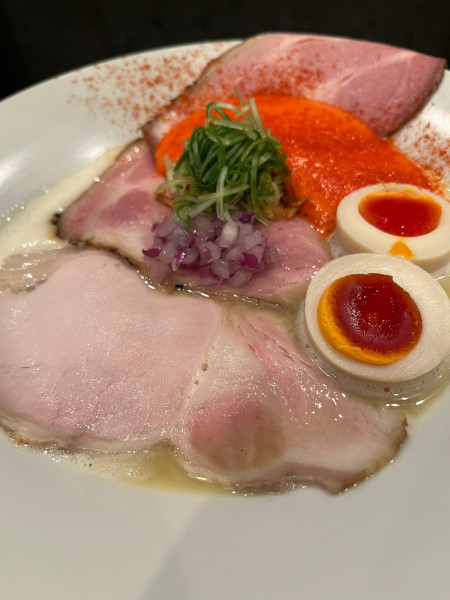 「特上鶏白湯らぁ麺」@Ramen Afro Beatsの写真