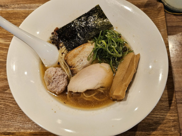 「のどぐろらぁ麺（朝ラー）　1000円」@Niiの写真