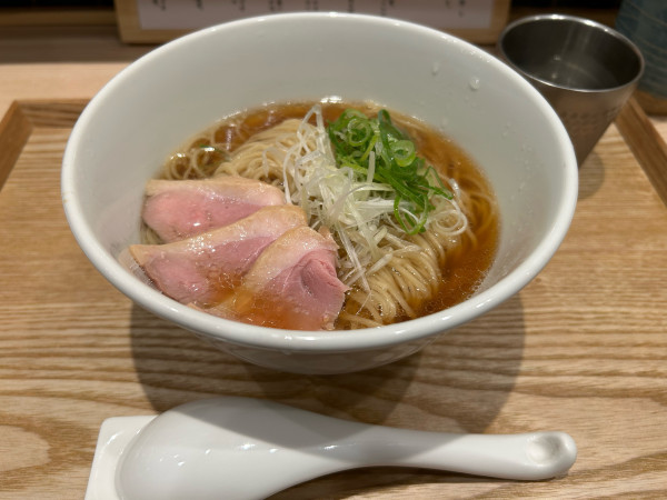 「純鴨そば」@鴨出汁中華そば かわなの写真