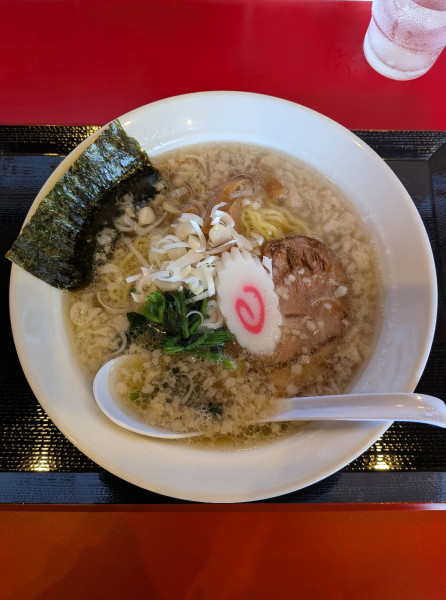 「こてこて背脂醤油ラーメン」@らーめん 円蔵の写真