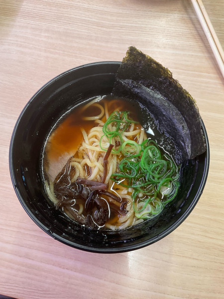 「昆布香る醤油ラーメン」@スシロー OSC湘南シティ店の写真