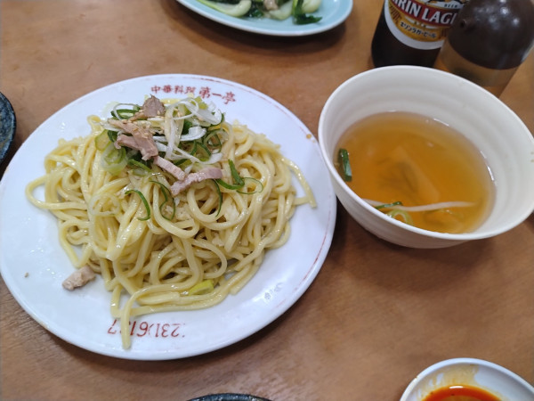 「パタン+ビール+紹興酒+他つまみ多数」@第一亭の写真