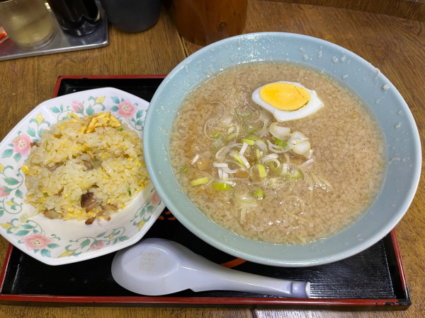 「マル得Aセット」@環七土佐っ子ラーメン 池袋店の写真