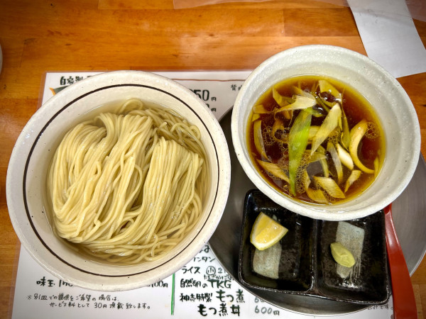 「昆布水つけ麺・中盛(990+100)¥」@栃木中華そば 神志の写真