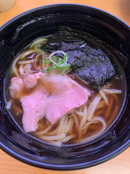 「昆布香る醤油ラーメン」@スシロー 北葛西店の写真