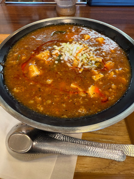 「全とろ麻婆麺」@新潟 三宝亭東京ラボ 中目黒店の写真