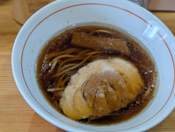 「豚中華そば」@麺屋電龍の写真