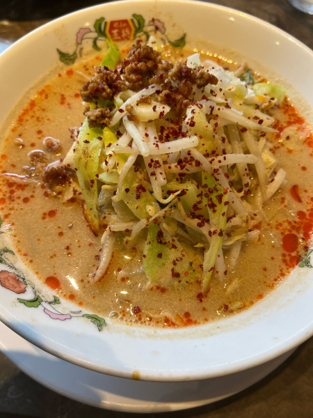 「野菜たっぷり担々麺（825）」@餃子の王将 中地店の写真