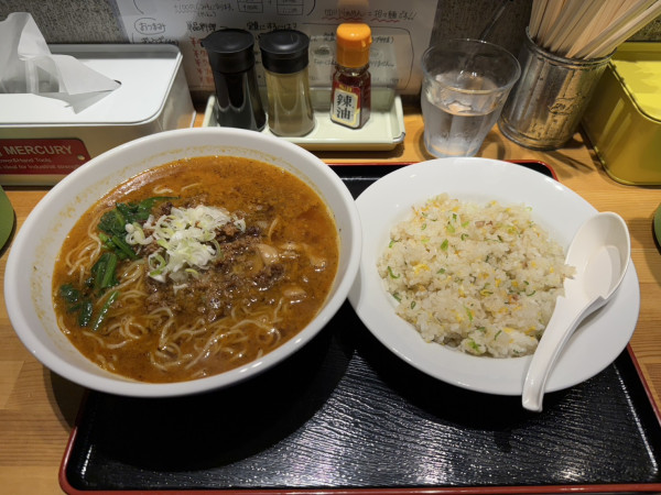 「Ｂセット」@英ラーメンの写真