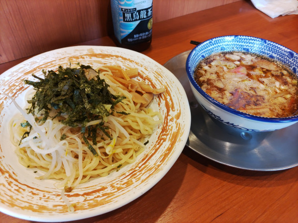 「（限定）坂戸つけめん小（180g）950円」@びんびん豚 坂戸店の写真