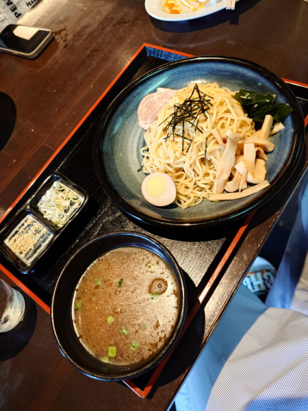 「にぼしつけ麺」@ラーメン ガキ大将 高田店の写真