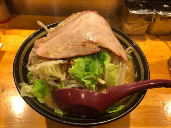 「野菜ラーメン」@横浜家系ラーメン 宗八 柏本店の写真