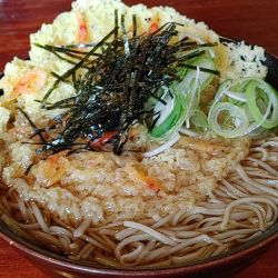 天ぷらそば（850円）