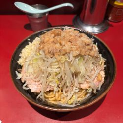 豚2枚つけ麺味アブラーメン