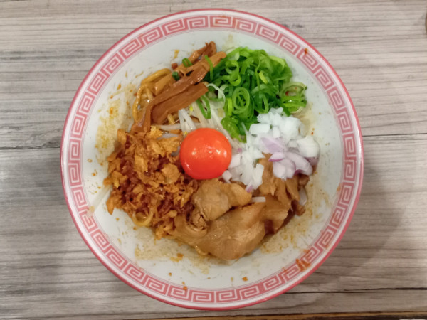 「まぜそば」@徳島NOODLE ぱどるの写真