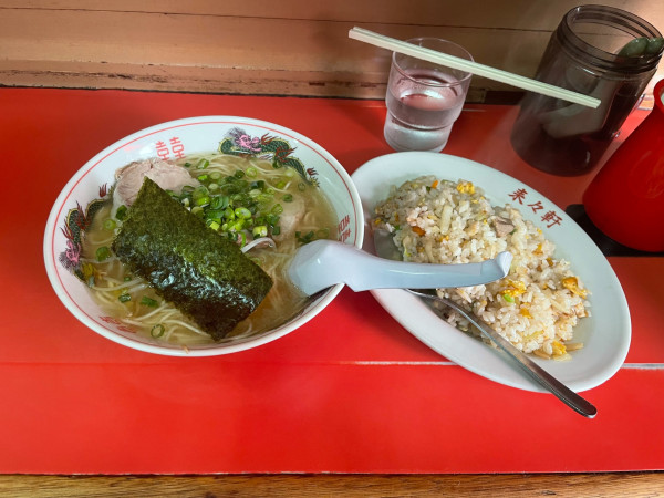 「ラーメンセット」@来々軒 清水店の写真