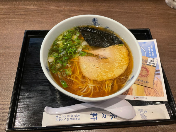 「農林61号 醤油らぁ麺」@淺草 來々軒の写真