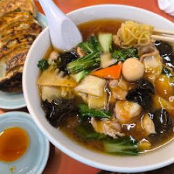 広東麺(1,000)＋餃子(600)